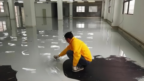 东平防腐防静电地坪,防腐防静电自流平地坪